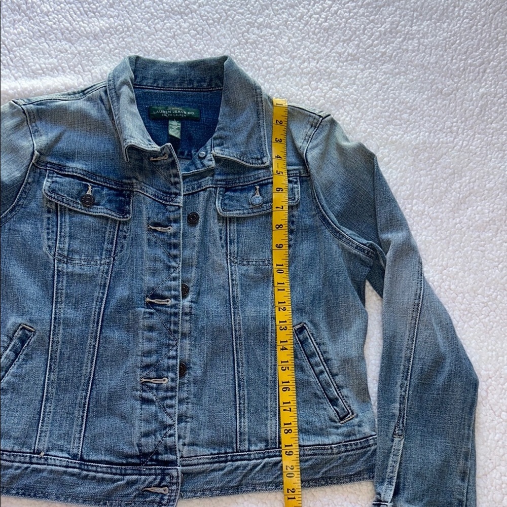 Ralph Lauren Blue Jean Jacket Timeless Denim Design - Picture 5 of 12